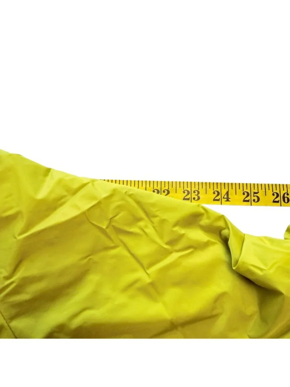 The North Face Mens XL Coat Jacket Down Puffer Yellow Blemish Free Full Zip HiLo